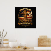 250ste verjaardag poster (Keuken)
