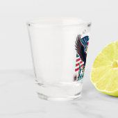 250ste verjaardag shot glas (Links)
