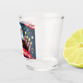 250ste verjaardag shot glas (Rechts)