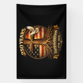 250ste verjaardag spandoek (Verticaal)