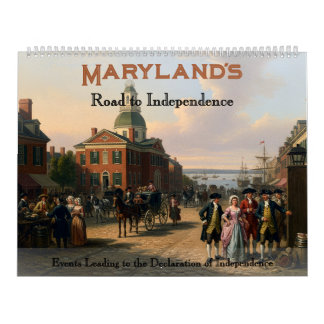 250ste Verjaardag - Staat Maryland Kalender