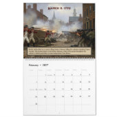 250ste Verjaardag -Staat Massachusetts Kalender (Feb 2027)