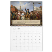250ste Verjaardag - Staat Pennsylvania Kalender (Mar 2027)