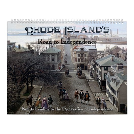 250ste Verjaardag - Staat Rhode Island Kalender (Hoes)