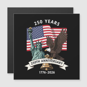 250ste Verjaardag Standbeeld Liberty Eagle Vlag