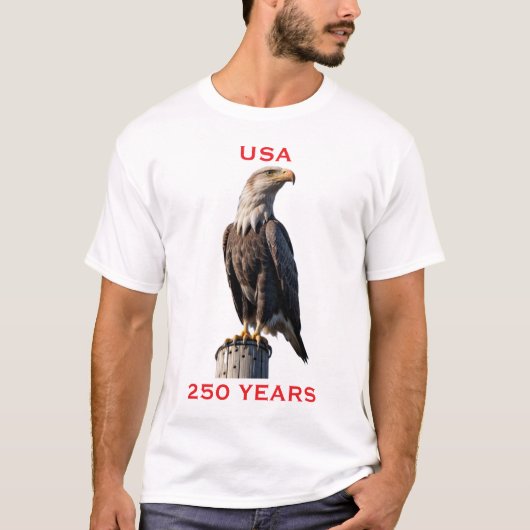 250ste verjaardag t-shirt (Voorkant)