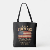 250ste verjaardag tote bag (Achterkant)