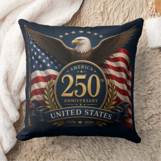 250ste verjaardag USA Patriotisch Aandenken Kussen