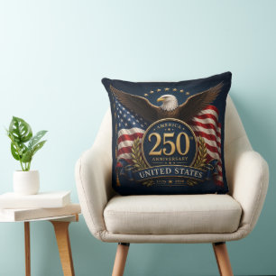 250ste verjaardag USA Patriotisch Aandenken Kussen