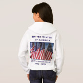 250ste verjaardag USA Patriotische Pullover (Achterkant volledig)