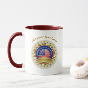 250ste Verjaardag USA Patriottisch 1776–2026 Mok