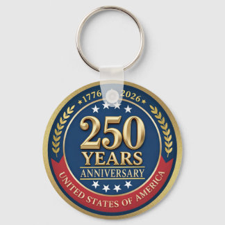 250ste verjaardag USA patriottisch | 1776–2026 Sleutelhanger