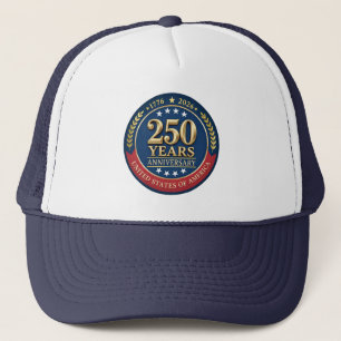 250ste Verjaardag USA Patriottisch 1776–2026 Trucker Pet