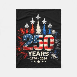 250ste verjaardag usa patriottisch 250 jaar amerik fleece deken