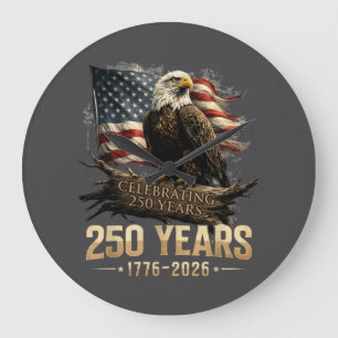 250ste verjaardag USA patriottisch 250 jaar Amerik Grote Klok