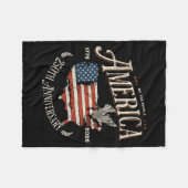 250ste verjaardag Usa patriottisch 4 juli Fleece Deken (Voorkant (Horizontaal))