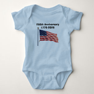 250ste verjaardag USA patriottisch aandenken Romper