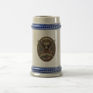 250ste verjaardag USA patriottische adelaar Bierpul
