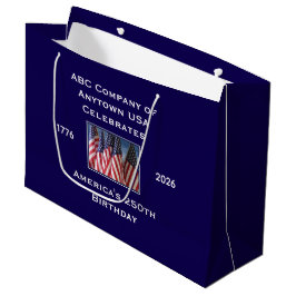250ste Verjaardag USA Patriottische Vlaggen Groot Cadeauzakje