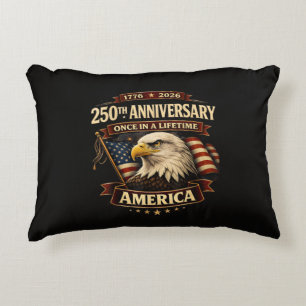 250ste Verjaardag USA T-shirt 250ste Amerika Accent Kussen