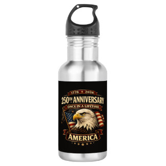 250ste Verjaardag USA T-shirt 250ste Amerika Waterfles