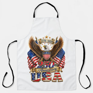250ste verjaardag USA-vlag 250 jaar Amerikaans Schort
