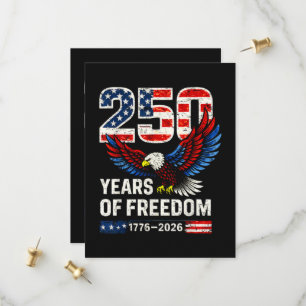250ste verjaardag usa vlag amerikaans save the date