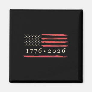 250ste verjaardag van Amerika 1776-2026 Amerikaans Magneet