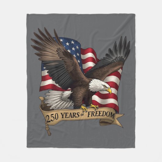 250ste verjaardag van Amerika fleece deken (Voorkant)