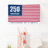 250ste Verjaardag Van Amerika Semiquincentennial Spandoek (Insitu)