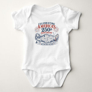 250ste verjaardag van Amerika vieren Hilton Head Romper
