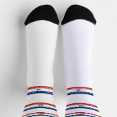 250ste verjaardag van de VS 1776 2026 Rood Wit Bla Sokken (Top)