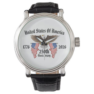 250ste verjaardag van de VS 4 juli Onafhankelijkhe Horloge