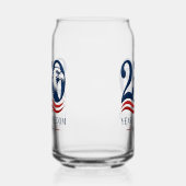250ste verjaardag van de VS Blikvorm Glas (Links)