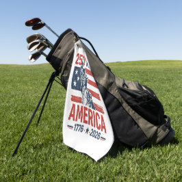 250ste verjaardag van de VS Golfhanddoek