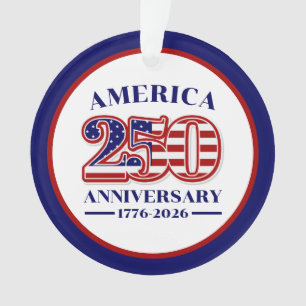 250ste verjaardag van de VS Patriotisch   1776–202 Ornament