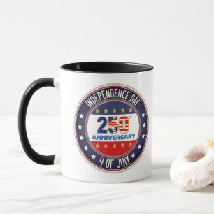 250ste verjaardag van de VS Patriottisch 1776–20 Mok