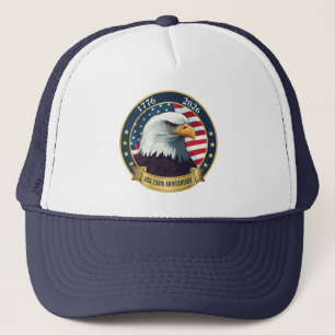 250ste verjaardag van de VS Patriottisch 1776–20 Trucker Pet