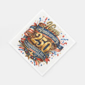 250ste verjaardag van de VS Servet (Hoek)