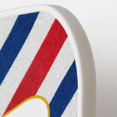 250ste verjaardag van de VS Speler Initialen Pickleball Paddle (Links Detail)