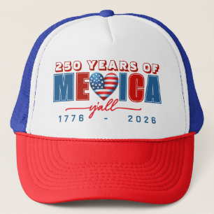 250ste verjaardag van Semiquincentennial amerika Trucker Pet