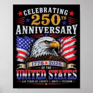 250ste verjaardag Verenigde Staten 1776 tot 2026 A Poster