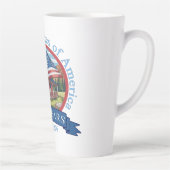 250ste Verjaardag Verenigde Staten Latte Mok (Rechts)