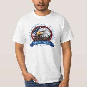 250ste Verjaardag Verenigde Staten T-shirt
