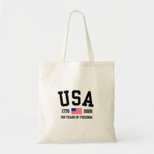 250ste verjaardag Verenigde Staten Tote Bag