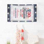 250ste Verjaardag Vrijheid Feest Spandoek (Insitu)