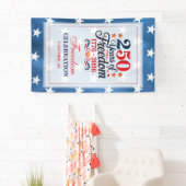250ste Verjaardag Vrijheidspartij Spandoek (Insitu)