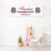 250ste Verjaardag Vrijheidspartij Spandoek (Insitu)