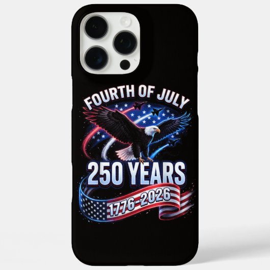 250ste verjaardag VS 1776-2026 Patriottische Ameri Case-Mate iPhone Case (Achterkant)