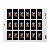 250ste verjaardag VS 1776-2026 Patriottische Ameri Etiket (Full Sheet)